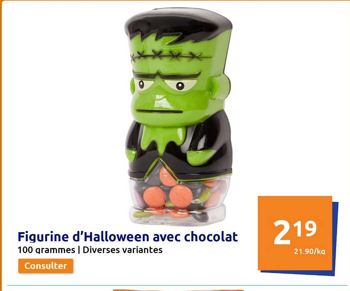 Figurine Halloween Animée MIJOMA - Momie Ou Citrouille Squelettique, 30cm, Lumière, Son Et Mouvement, Piles Incluses