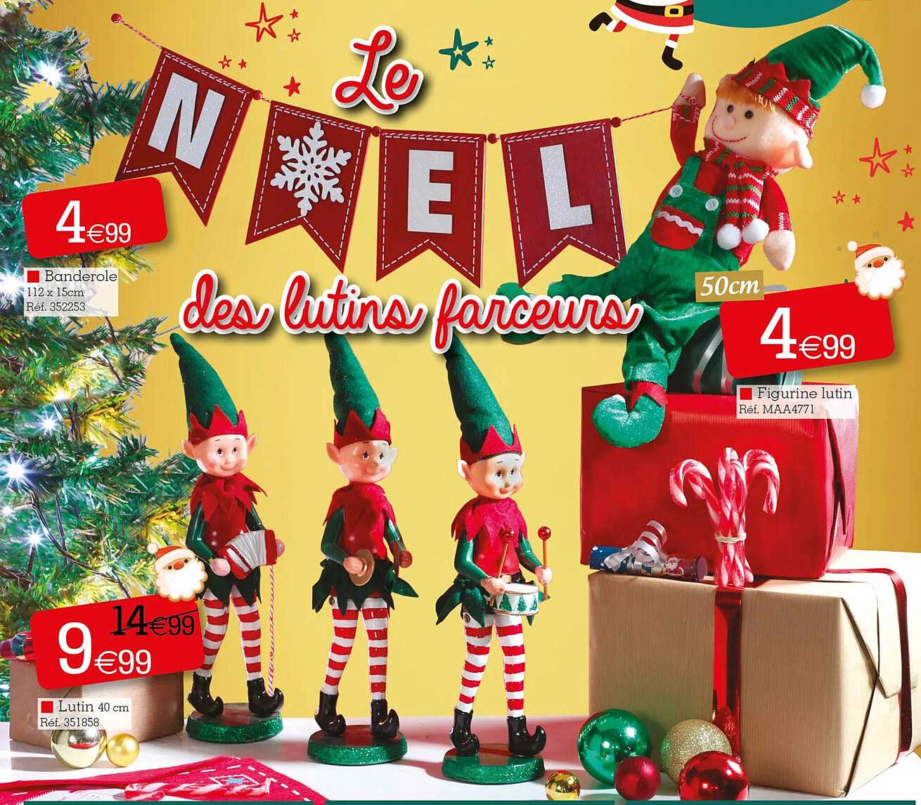 Promo Banderole, Lutin 40 Cm, Figurine Lutin chez KANDY - iCatalogue.fr