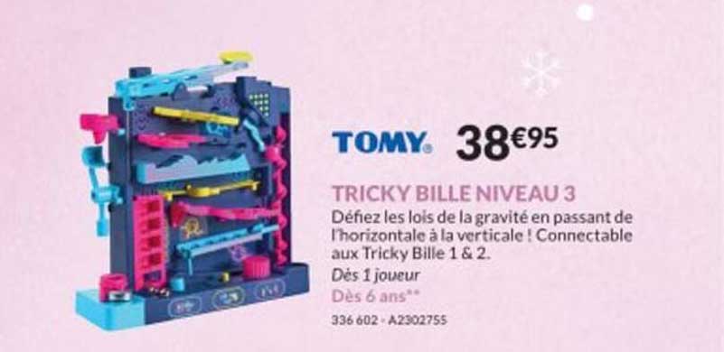 Promo Tomy Tricky Bille Niveau 3 chez Jouets Sajou 