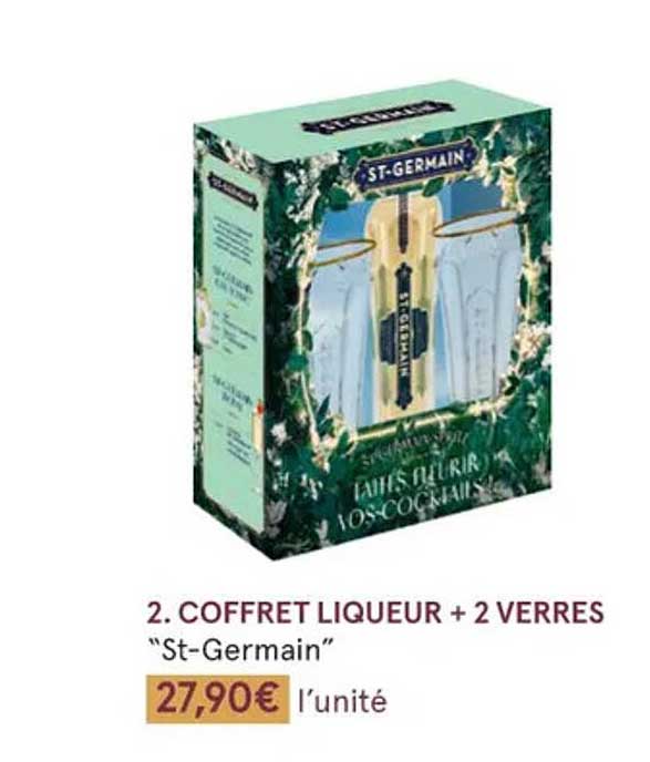 Coffret Saint James VSOP + 2 verres | Rhum de la Martinique