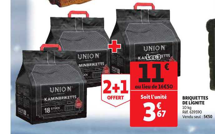 Auchan Direct Briquettes De Lignite