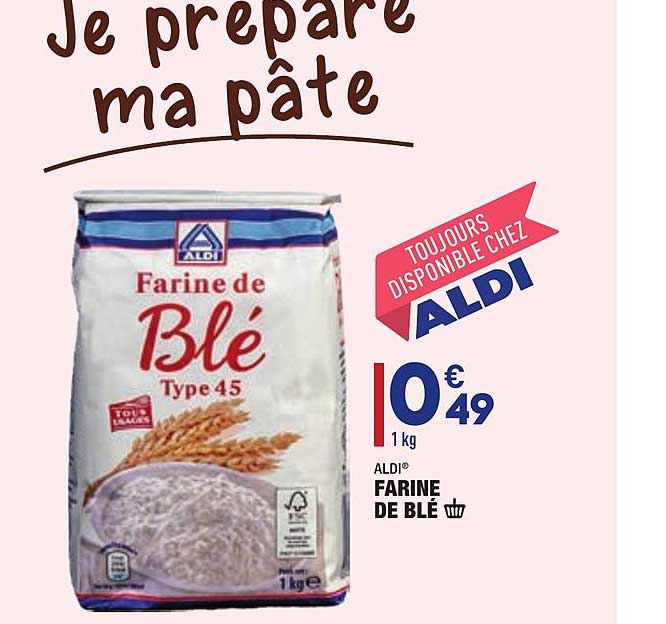 Aldi Farine De Blé