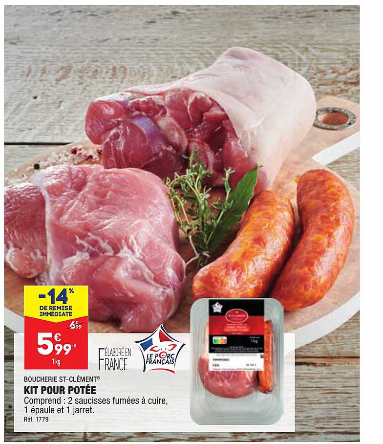 Promo Kit Pour Potée Boucherie Stclément chez Aldi iCatalogue.fr