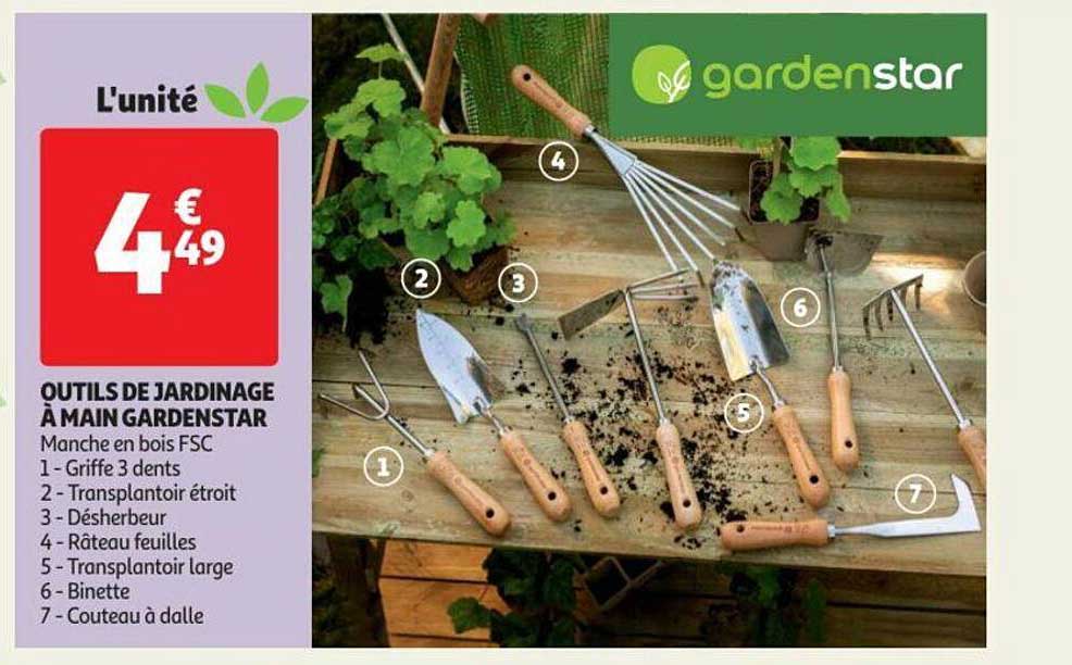 Lot De 5 Outils De Jardinage Manuels - Bon état Usage - Fabriqués Au Royaume-Uni