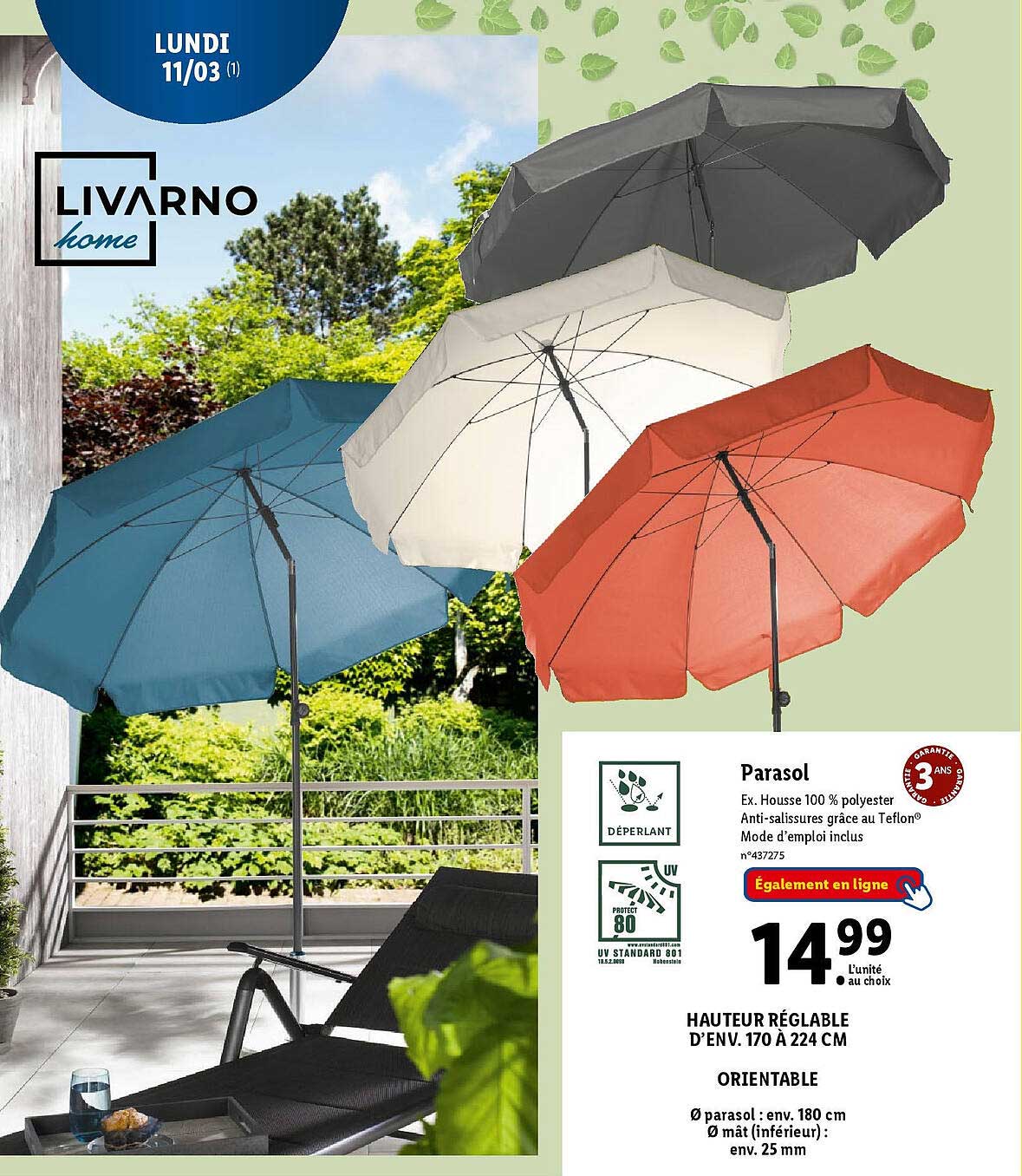 Lidl Parasol 2022null