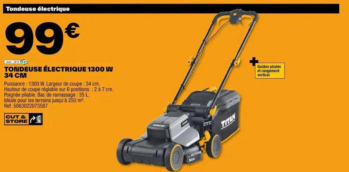 Brico Depot Tondeuse Electrique