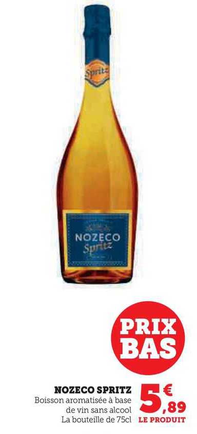 Promo Nozeco Spritz chez U Express - iCatalogue.fr