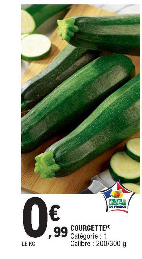 Offre Courgette chez E Leclerc