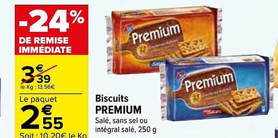 Promo Biscuits Premium Chez Carrefour ICatalogue fr