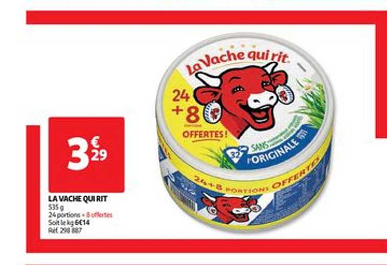 Offre La Vache Qui Rit Chez Auchan Direct