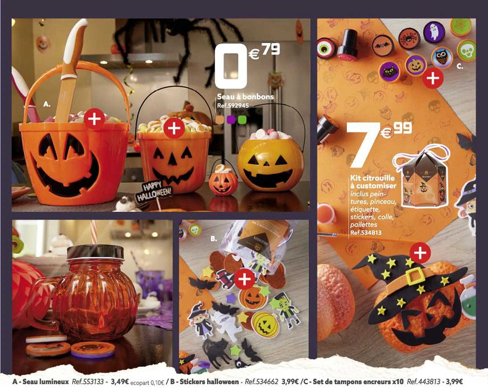 Dualoai Bol à Bonbons Citrouille Halloween – Avec Main Squelette Mobile – Sensoriel Lumineux Et Sonore – 25x15 Cm