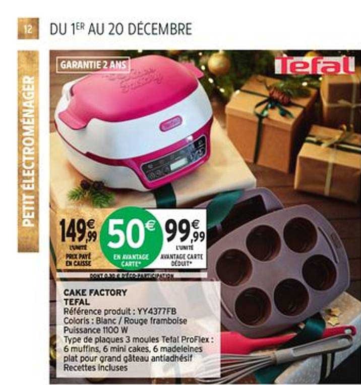 Intermarché Cake Factory Tefal