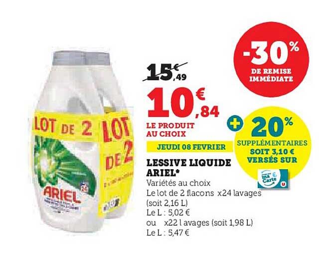 Lessive liquide X-TRA chez Leclerc (14/03 – 25/03)Lessive  liquide X-TRA chez Leclerc (14/03 - 25/03) - Catalogues Promos & Bons  Plans, ECONOMISEZ ! 