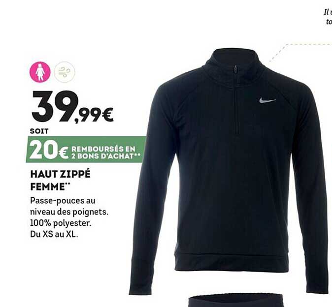 Haut Femme Zippé Pretty Little Thing - Blanc - Taille S - Manches Courtes En Polyester - Neuf Avec étiquettes