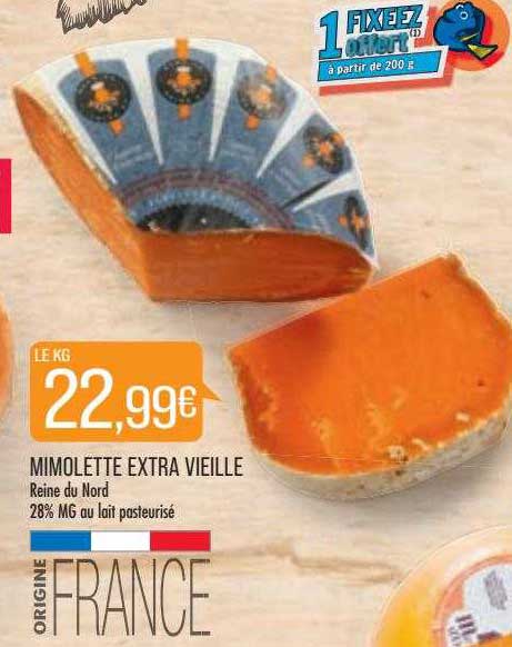 Promo Mimolette Extra Vieille Chez Match Icataloguefr 