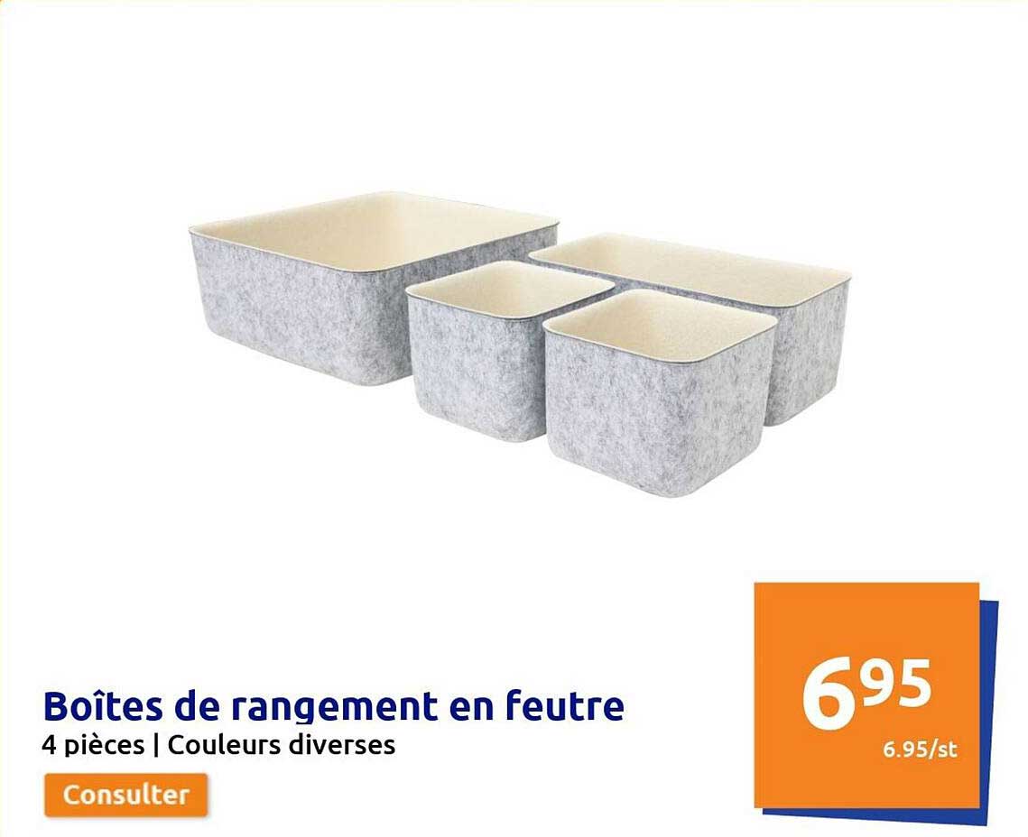 Boîtes De Rangement En Lin Avec Fermeture éclair - Plusieurs Tailles - Pour Vêtements, Jouets, Affaires