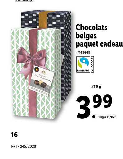 Ballotin chocolats belges Christmas HAMLET, 250g - Super U, Hyper U, U  Express 