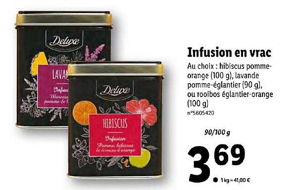 Offre Infusion En Frac chez Lidl