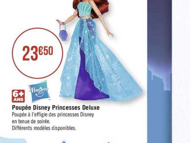 Promo Poupée disney princesse chez Casino Supermarchés