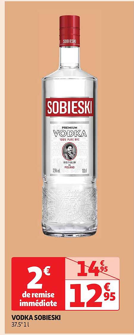 Belvedere - Vodka Premium - 40%vol - 70cl Avec Étui : la bouteille de 70 cl  à Prix Carrefour