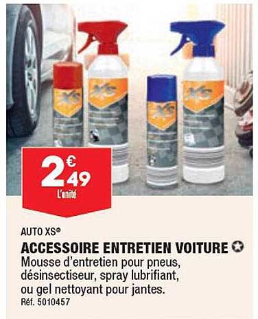 Promo Accessoire Entretien Voiture Auto Xs chez Aldi - iCatalogue.fr