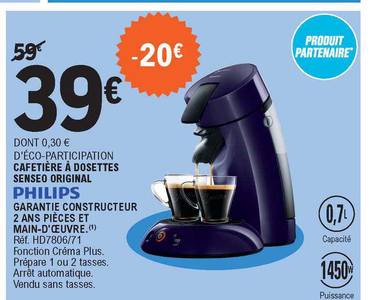 Cdiscount affiche un prix ultra-compétitif sur cette machine à café Senseo  - Le Parisien