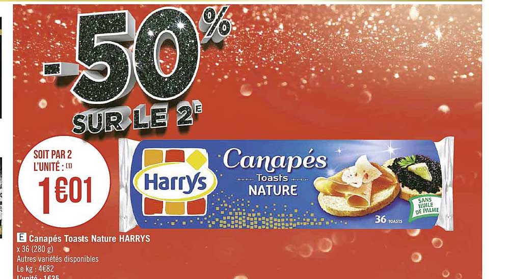 Promo 100% Mie Nature Harrys chez Géant Casino - iCatalogue.fr