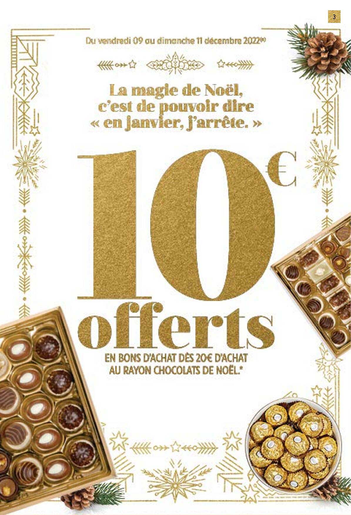 Offre Rayon De Chocolats De Noël chez Intermarche Express