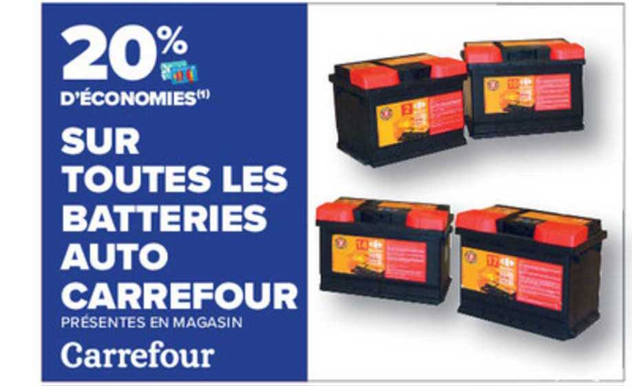 Carrefour Market Batteries Auto Carrefour