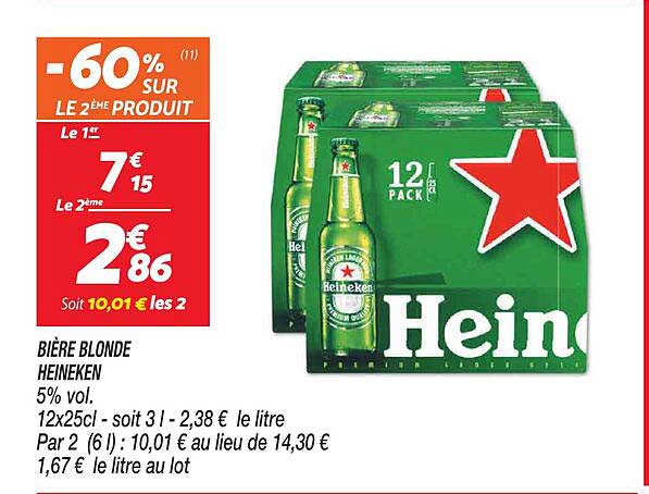 Netto Bière Blonde Heineken