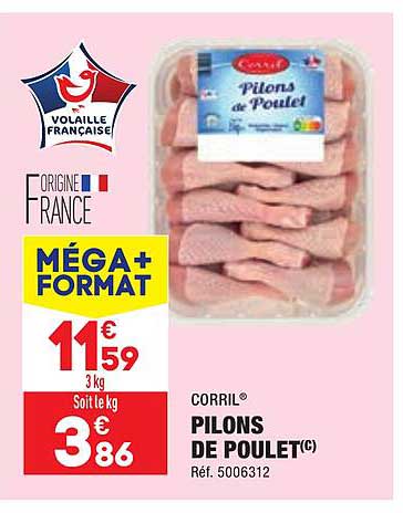 Promo Pilons De Poulet Corril Chez Aldi Icatalogue Fr