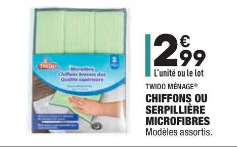 Lot De 10 Lingettes Microfibre Pour Serpillière - 25,4 X 11,5 Cm - Réutilisables, Lavables Machine - Pour Nettoyage Humide Et Sec - Compatible Plusieurs Balais