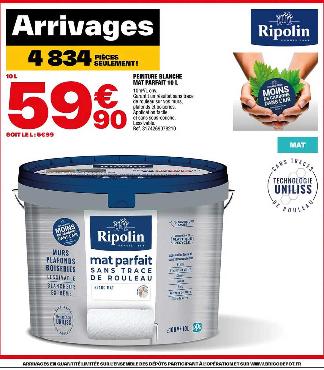 Sitemapcdatahttpsshopinf Inetcombricodepot Peinture Blanche
