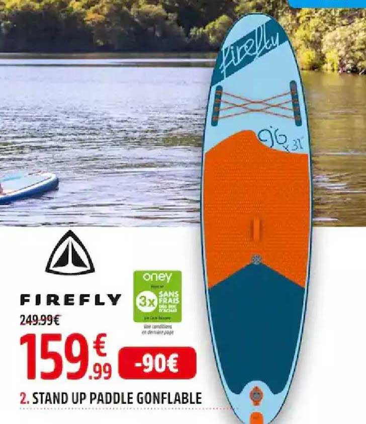Intersport Stand Up Paddle Gonflable Firefly