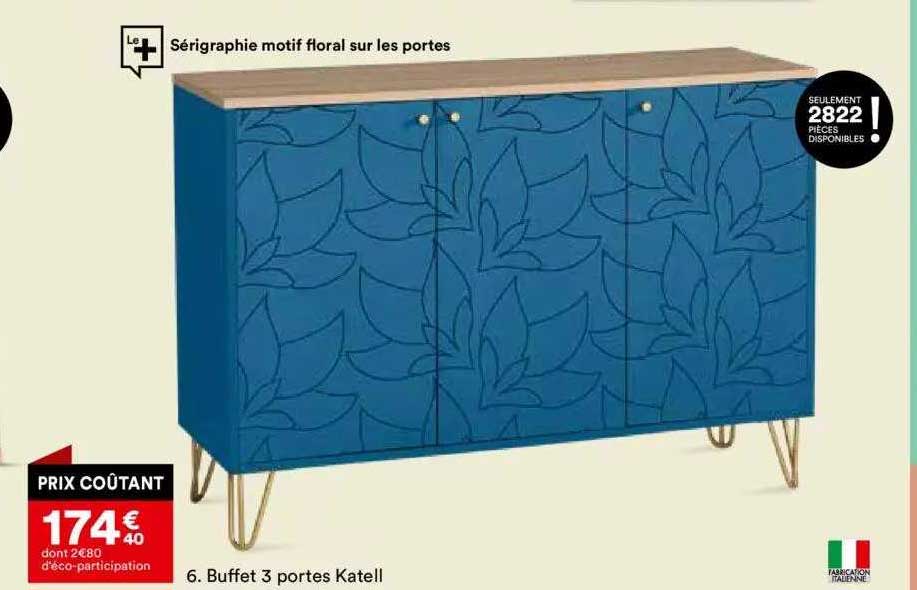 BUT Buffet 3 Portes Katell
