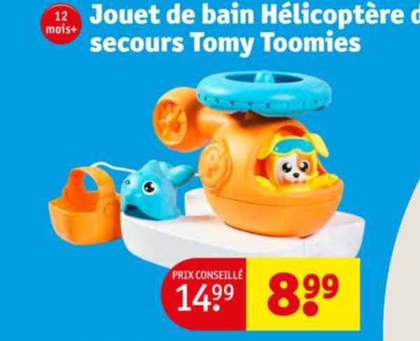 TOMY Toomies Jouet de Bain Canoë de Bluey |Bluey et Bingo dans Un canoë activé par Un Cordon à Tirer | Jouets Bluey sous Licence Officielle | Jouets pour Enfants dès 18