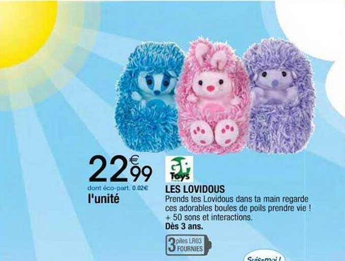 Promo Gp Toys Les Lovidous chez Migros France 