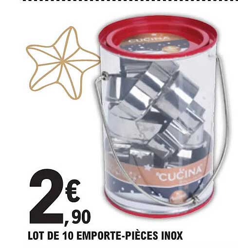 Emporte Pieces Leclerc