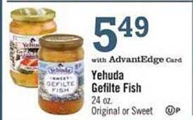 Price Chopper Yehuda Gefilte Fish