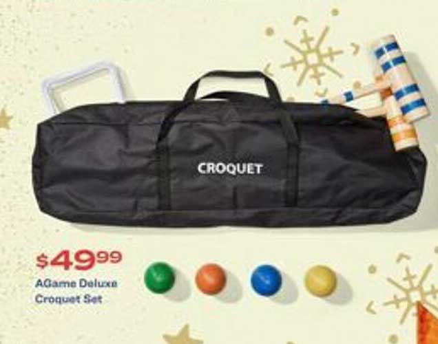 Academy Agame Deluxe Croquet Set