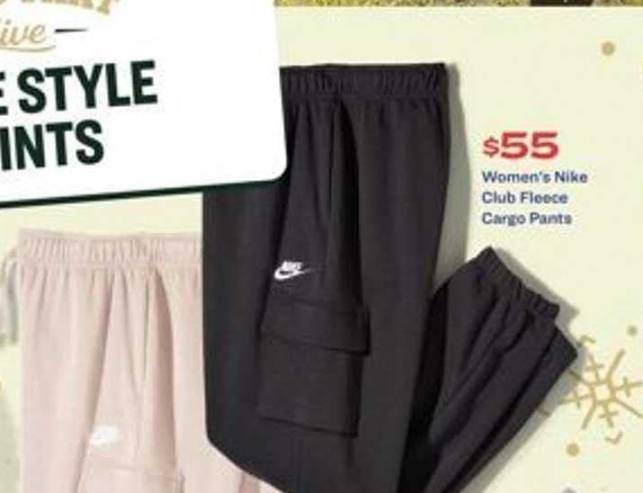 Academy Women's Nike Club Fleece Cargo Pants