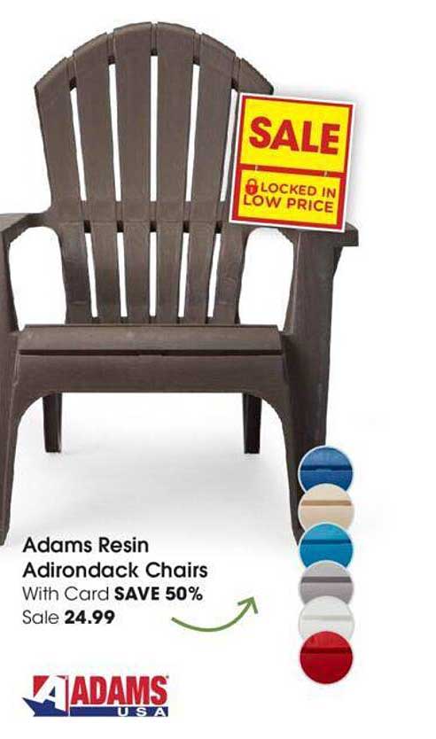 Fred Meyer Adams Resin Adirondack Chairs
