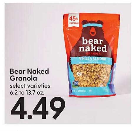 Hy-Vee Bear Naked Granola