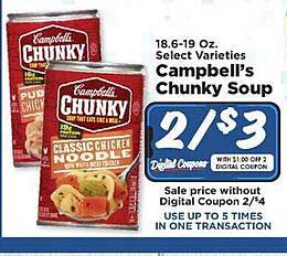 IGA Campbell's Chunky Soup