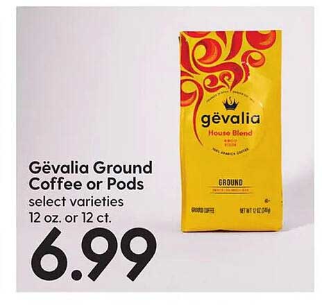 Hy-Vee Gëvalia Ground Coffee Or Pods