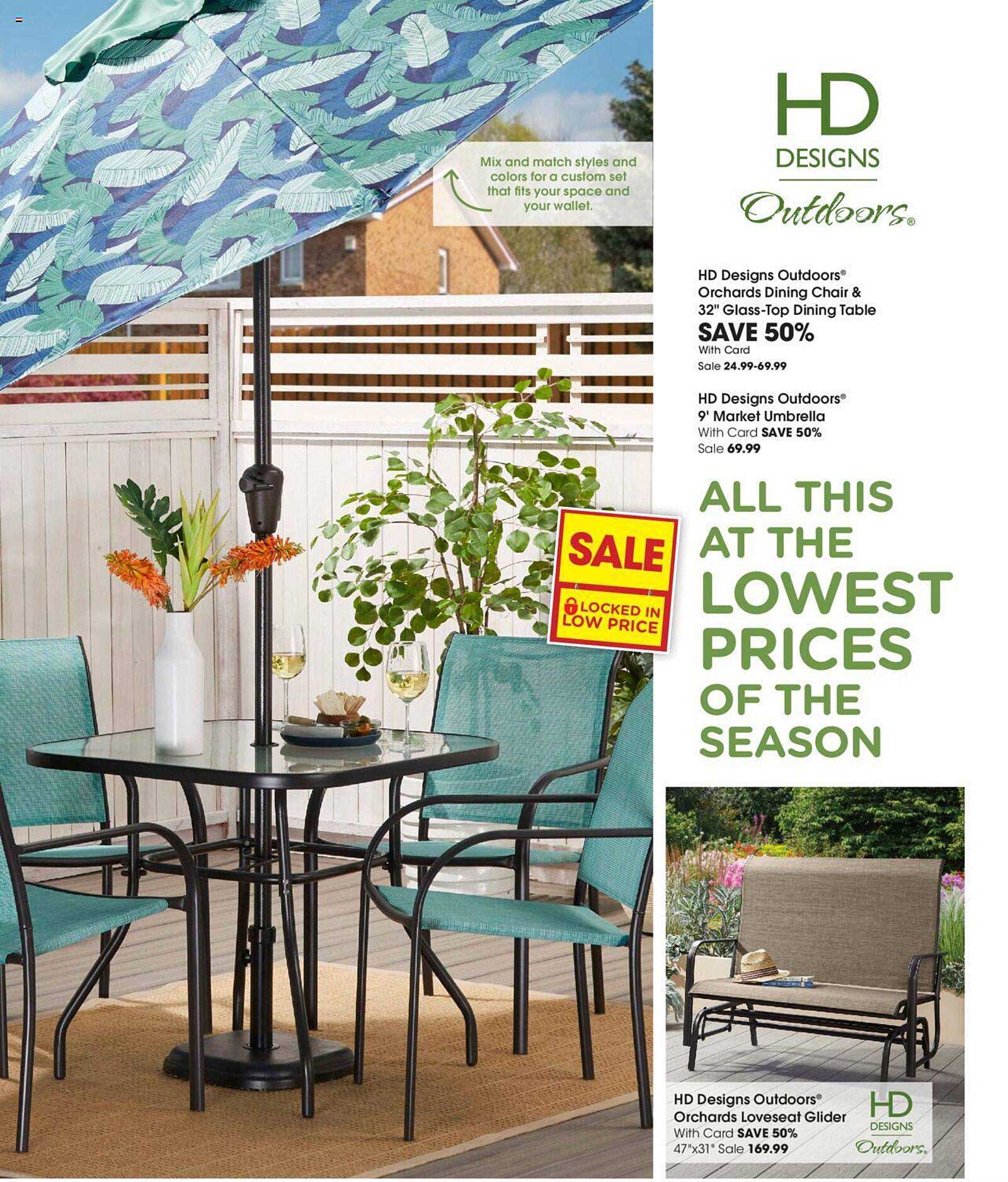 Fred Meyer Hd Designs Outdoors Orchards Dining Chair & 32