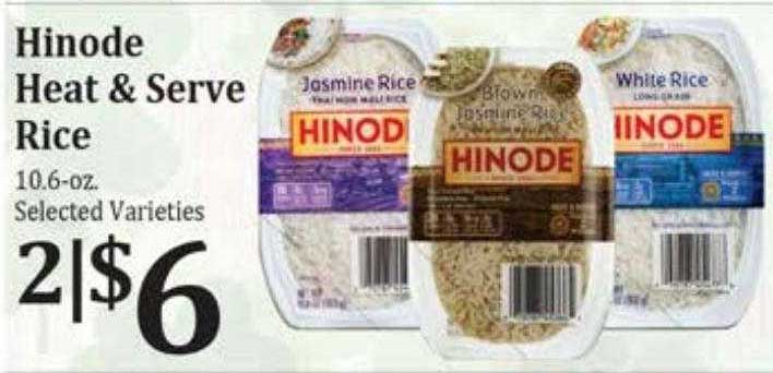 Rosauers Hinode Heat & Serve Rice