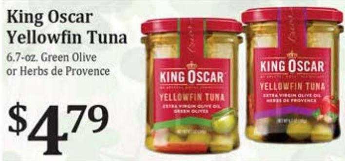 Rosauers King Oscar Yellowfin Tuna