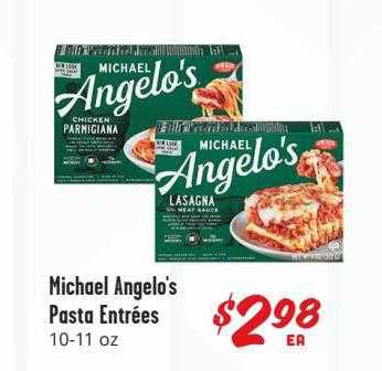 Brookshire Brothers Michael Angelo's Pasta Entrees