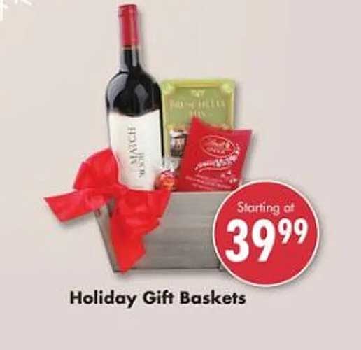 Safeway Holiday Gift Baskets